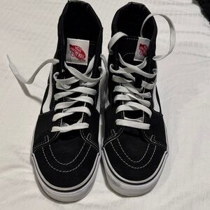 Vans Black and White Classic High-Tops